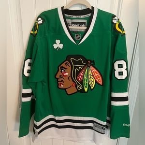Teravainen Chicago Blackhawks St. Patty's jersey